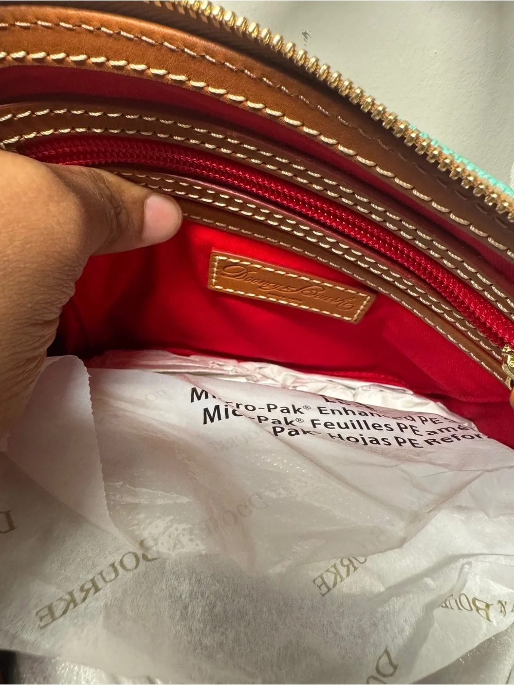 Dooney & Bourke Sullivan Bitsy 2 way Crossbody Bag